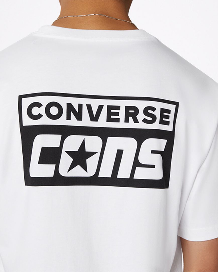 Camiseta Converse CONS Gráficas Masculino Branco | PT T037T94